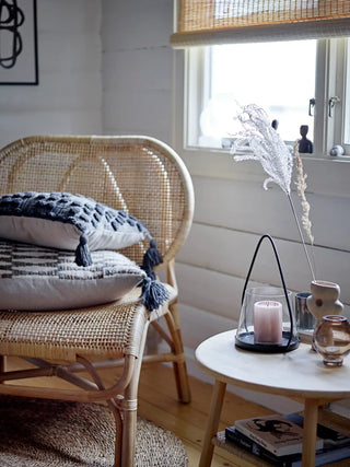 Kussen katoen grijs Adiva 45x45cm