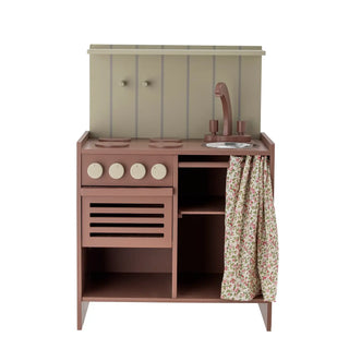 Pippi play kitchen wood brown