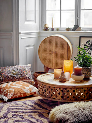 Kussen katoen oranje Ester 50x50cm