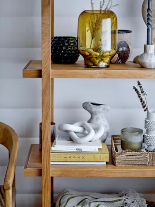 Decoratie marmer wit Adee Deco 34cm