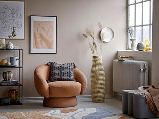 Frame pine black Marionn with illustration 52x72cm