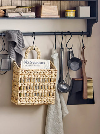 Mandje metaal zwart Enes