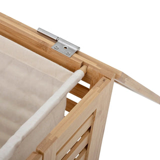 Panier à linge bambou nature Aden