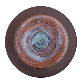 Piatto in terracotta blu Maes 46cm