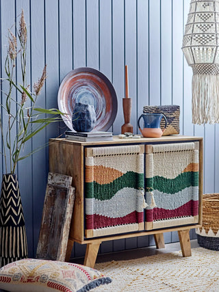 Piatto in terracotta blu Maes 46cm