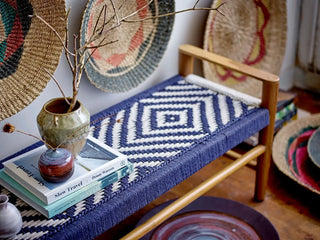 Piatto in terracotta blu Maes 46cm