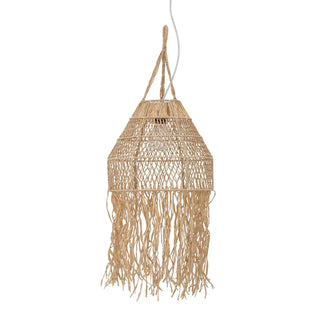 Hanglamp raffia beige/naturel Thora 40cm