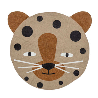 Naffie alfombra yute marrón 100cm