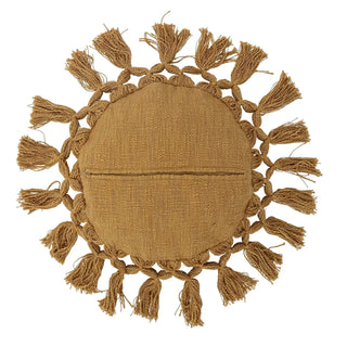 Elinna cuscino cotone giallo 35cm