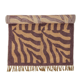 Alfombra de algodón morada Izza 90x150cm