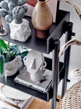 Beeld terracotta zwart Vesla