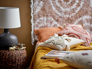 Kussen katoen bruin Feluka 45x45cm