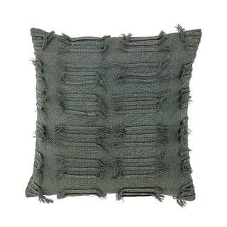 Cushion cotton green Gyta 45x45cm