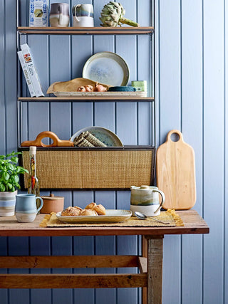 Tabla de cortar de madera de caoba natural Abbas