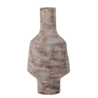 Vase Keramik beige/natur Saku 40cm