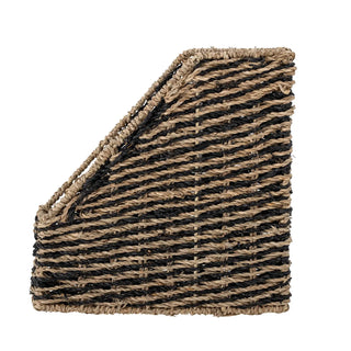 Zeitschriftenhalter Seegras braun Claude