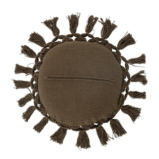 Cojín algodón verde Kala 40cm