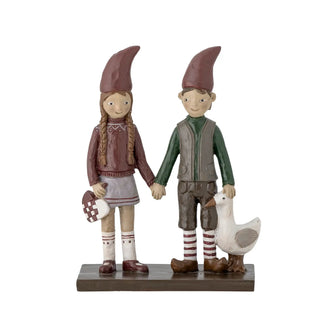 Beeldje polyresin rood Elion