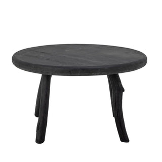 Table basse bois noir Milos 70cm