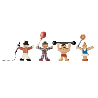 Giocattolo Rossaio in faggio multicolore