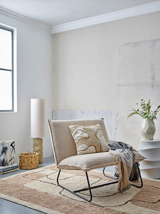 Lampadaire en céramique nature Payah 110cm