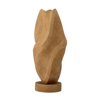 Figura decorativa de resina marrón Delier 40cm