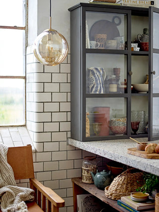 Schaal aardewerk bruin Genia - set van 3