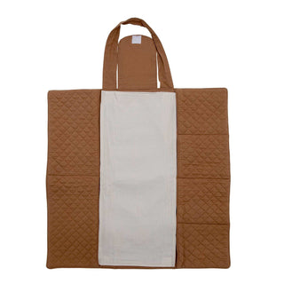 Thanne verschoonmat katoen bruin