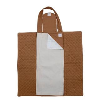 Thanne verschoonmat katoen bruin