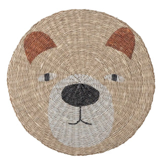 Malla placemat zeegras bruin 38cm