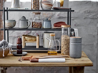 Doek katoen grijs Ninna - set van 3