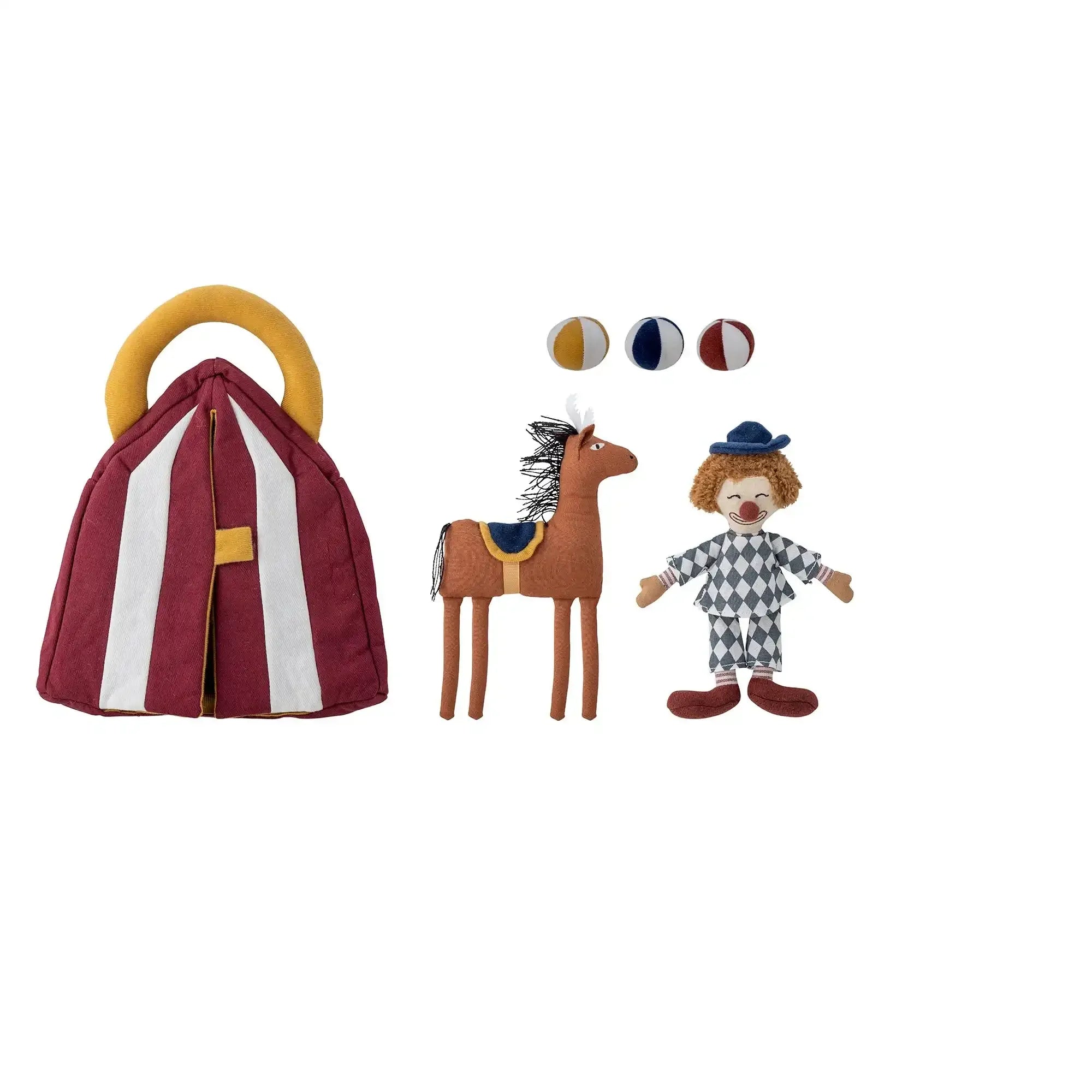 bloomingville zelt Bloomingville Mini Theobald Spielset Baumwolle Rot – Het Adres