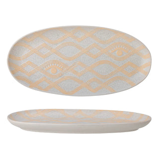 Tablett Keramik nature Newa 35cm