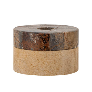 Kerzenhalter Sandstein braun Dalin
