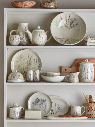 Piatto da portata in ceramica nature Bea 28cm