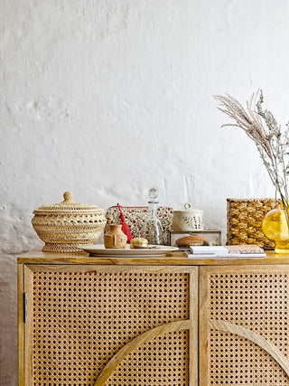 Jarrón terracota marrón Dede