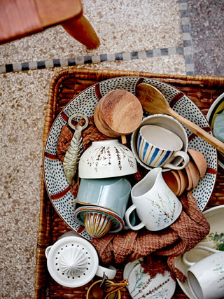 Spremiagrumi in ceramica naturale Bea