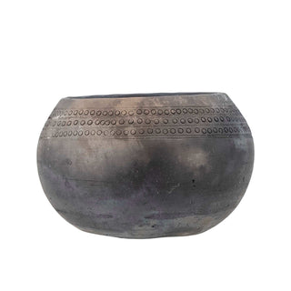 Vaso in terracotta marrone Loane 13cm