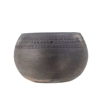 Blumentopf Terrakotta braun Loane 13cm