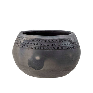 Vaso in terracotta marrone Loane 13cm