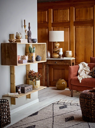 Vaso in terracotta marrone Loane 13cm