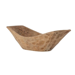 Bandeja de madera de mango beige/natural Fadia