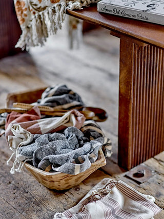 Plateau en bois de manguier beige/naturel Fadia