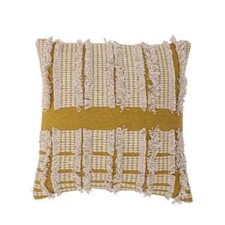 Kussen katoen geel Cea 45x45cm