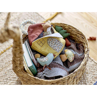 Plaid Nann mini bruin 100x80cm - Het Adres