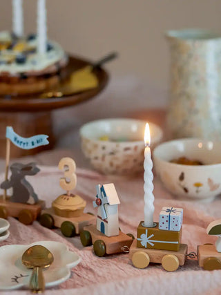 Kerstboomkaarsjes 11cm wit - 12 stuks