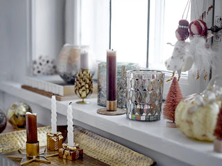 Kerstboomkaarsjes 11cm wit - 12 stuks