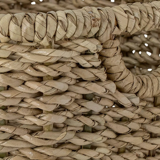 Basket palm leaf natural Tennie 25cm