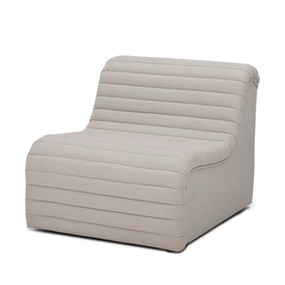 Lounge chair polyester nature Allure