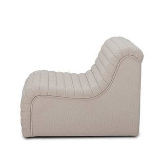 Lounge chair polyester nature Allure